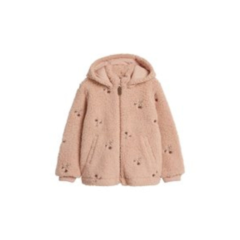 Newbie Fleecejacke – pink