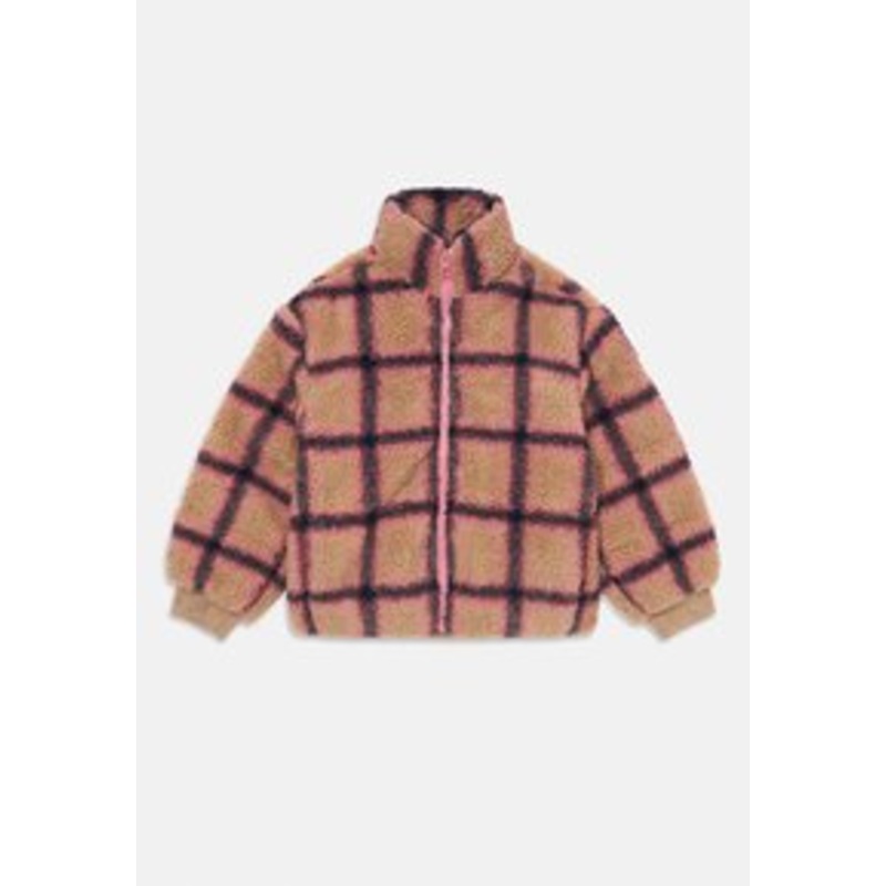 Tommy Hilfiger UNISEX – Fleecejacke – light brown/pink/dark grey/hellbraun