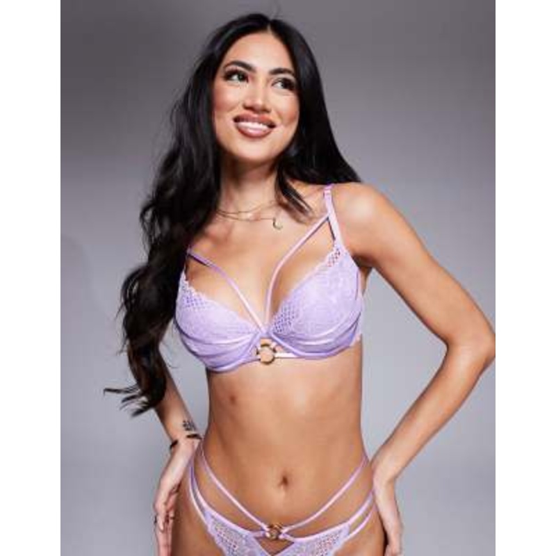 Ann Summers Valentines Compelling lingerie set in lilac
