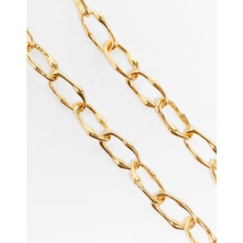 Reclaimed Vintage unisex gold chain jewelry
