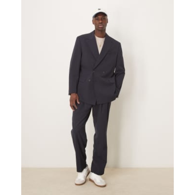 Selected Homme Liam regular fit suit in navy