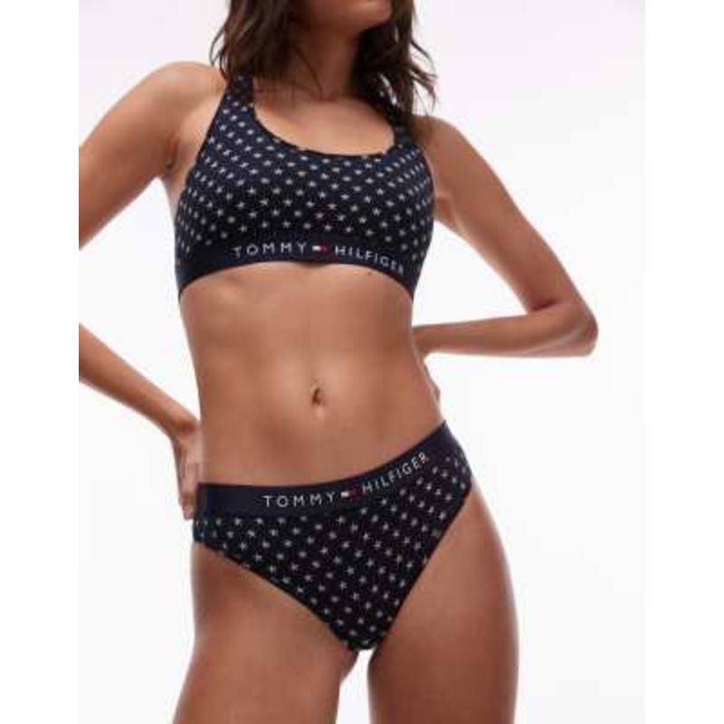 Tommy Hilfiger set with star print in navy