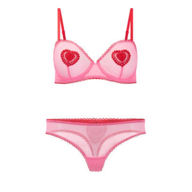 Adore Me Alyshia set in medium pink