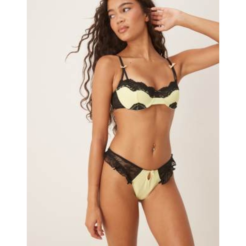 Wild Lovers Sierra set in butter yellow