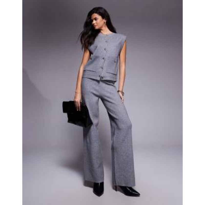 River Island knit set in gray