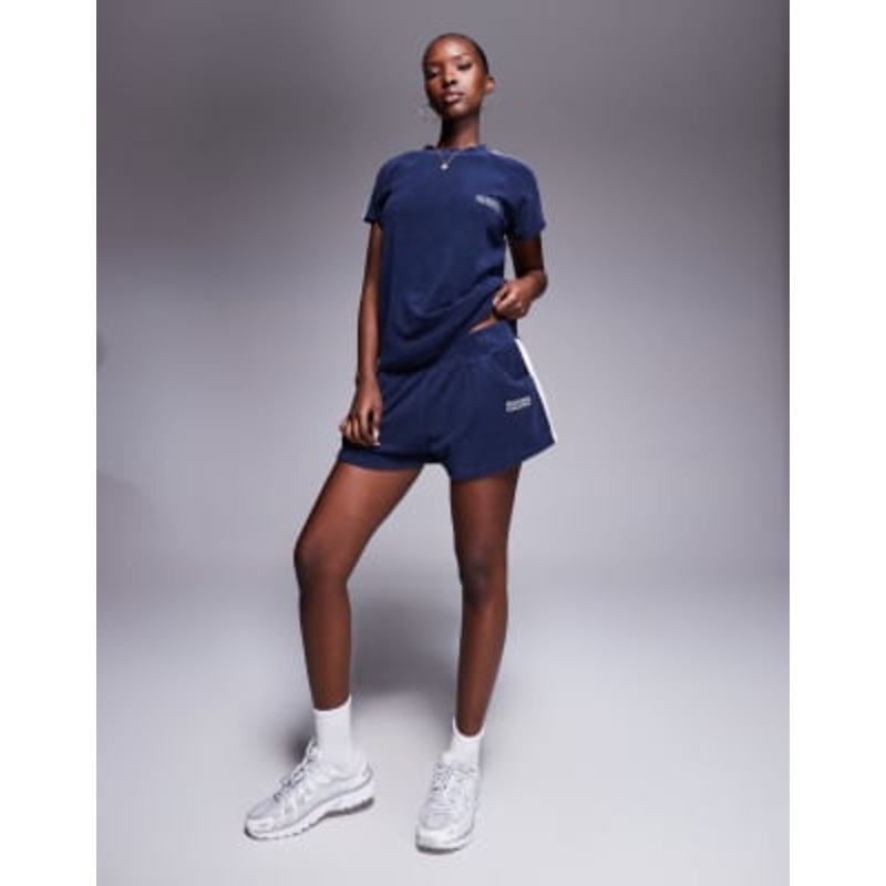 Weekend Collective set with terrycloth in navy