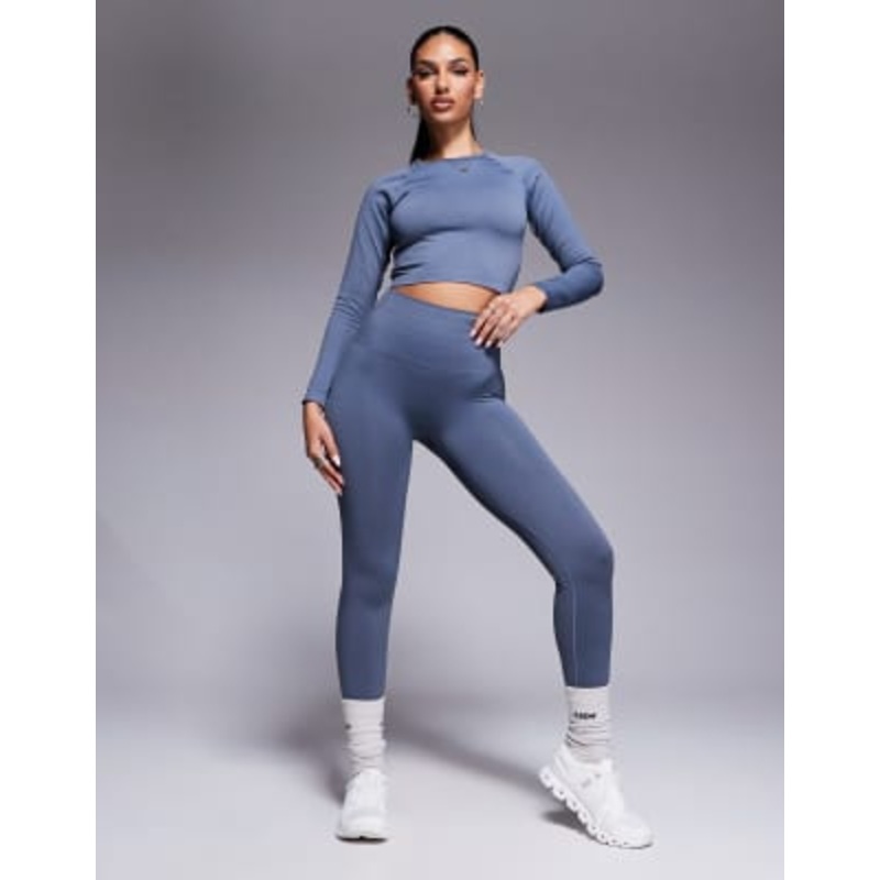 4505 seamless performance set in dark slate