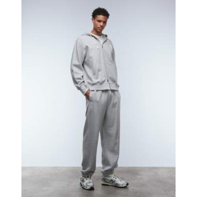 ARKET cotton rich set in gray