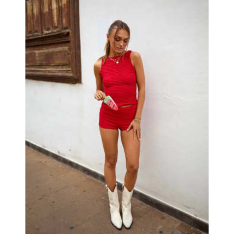 South Beach x Misha Grimes set in red