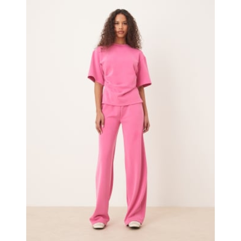 DESIGN cupro set in pink