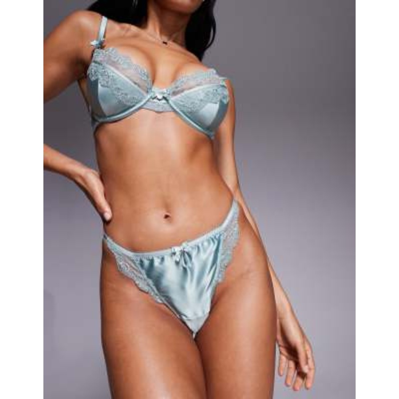 Boux Avenue clover set in sage green