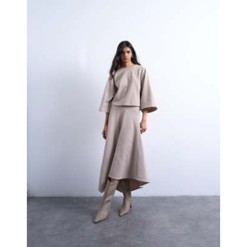 Topshop soft touch set in taupe