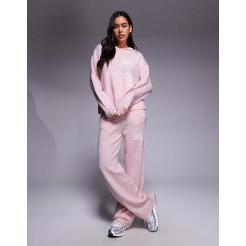 Weekend Collective knit set in pink