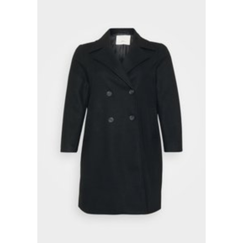 ONLY Carmakoma CARADINA LIFE COAT – Klassischer Mantel – black/schwarz