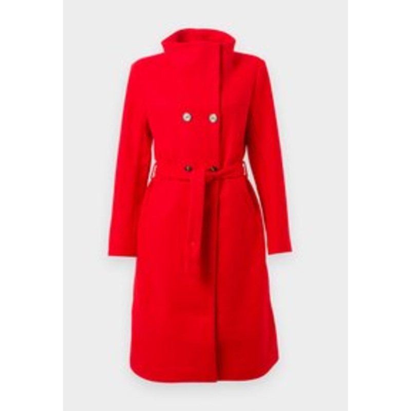 ONLY ONLBLAKE LIFE LONG COAT – Klassischer Mantel – salsa/rot