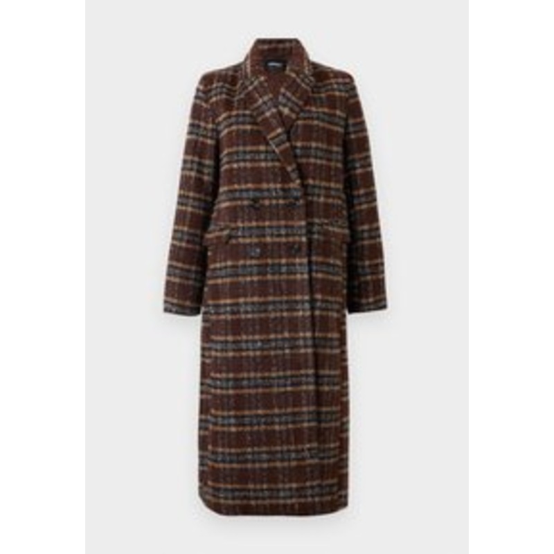 ONLY ONLMICHELA LONG COAT – Klassischer Mantel – coffee bean/dunkelbraun