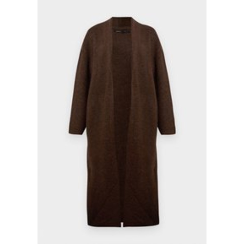 ONLY ONLAZU COATIGAN – Strickjacke – seal brown/braun