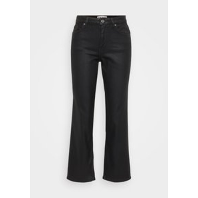 ONLY Petite ONLRILEY COATED – Jeans Straight Leg – black/schwarz