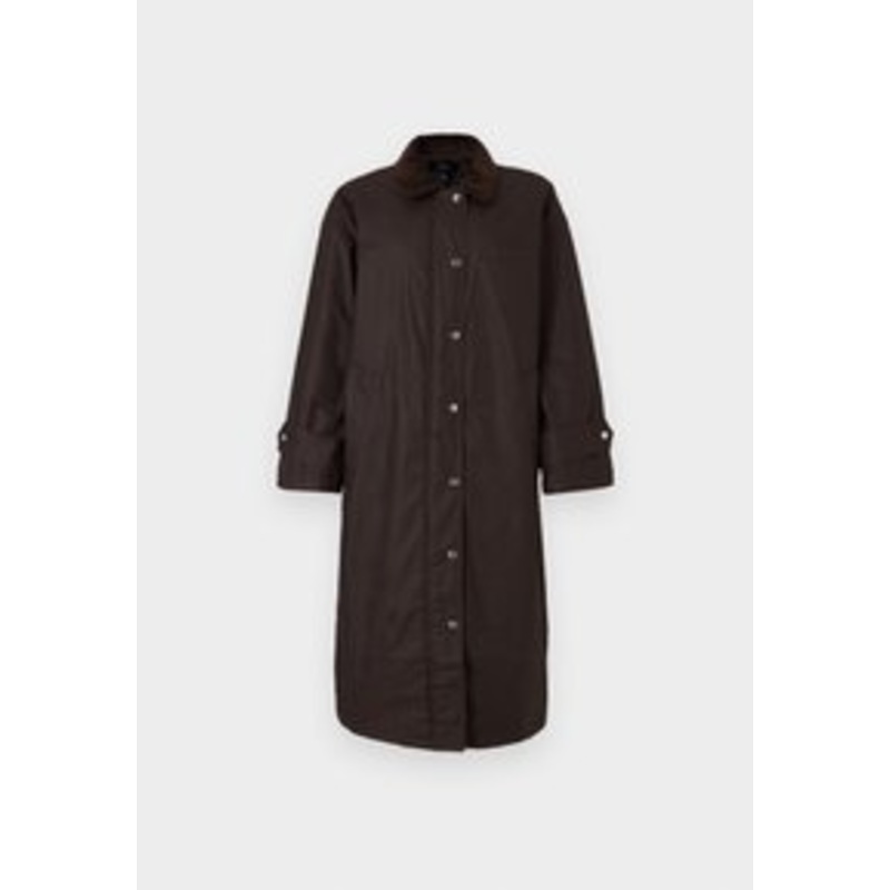 Vero Moda VMZODIAC LONG COAT – Wintermantel – chocolate torte/dunkelbraun