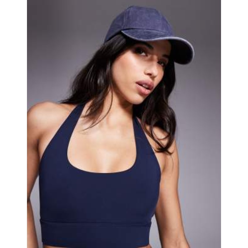 4505 studio cotton cap in deep washed navy