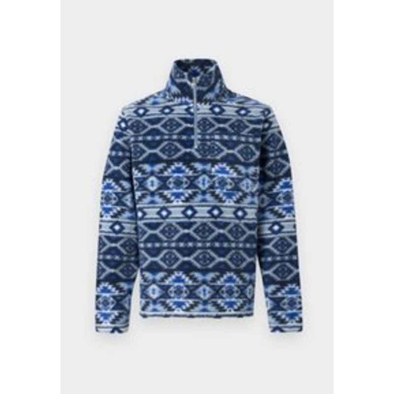 Jack & Jones JORIBIZA HALF ZIP – Fleecepullover – sky captain/dunkelblau