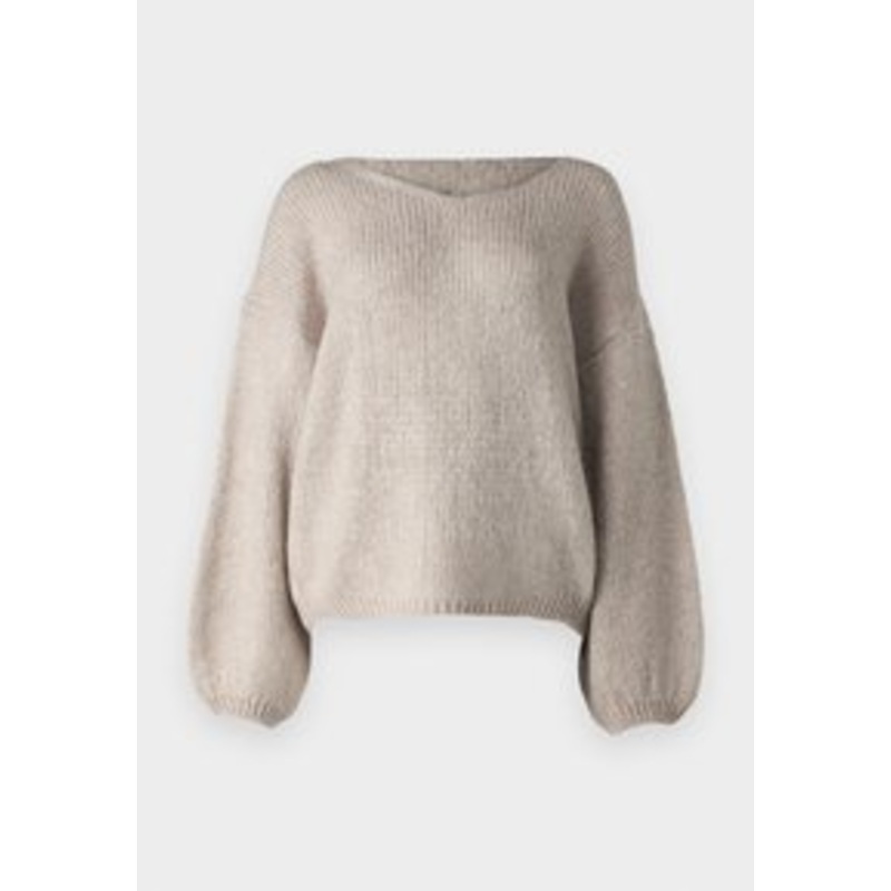 JDY JDYDINEA REVERSIBLE – Strickpullover – chateau gray/taupe