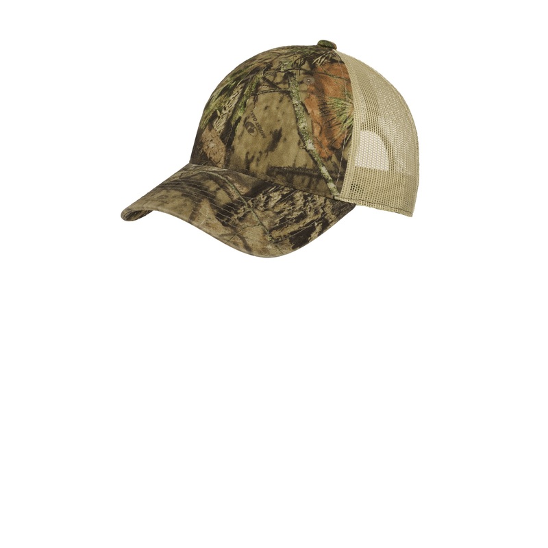 Port Authority Unstructured Camouflage Mesh Back Cap. C929