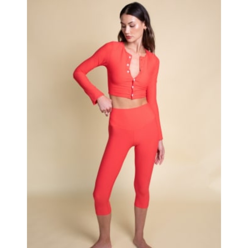 MONTCE Cherry Zoe capri leggings