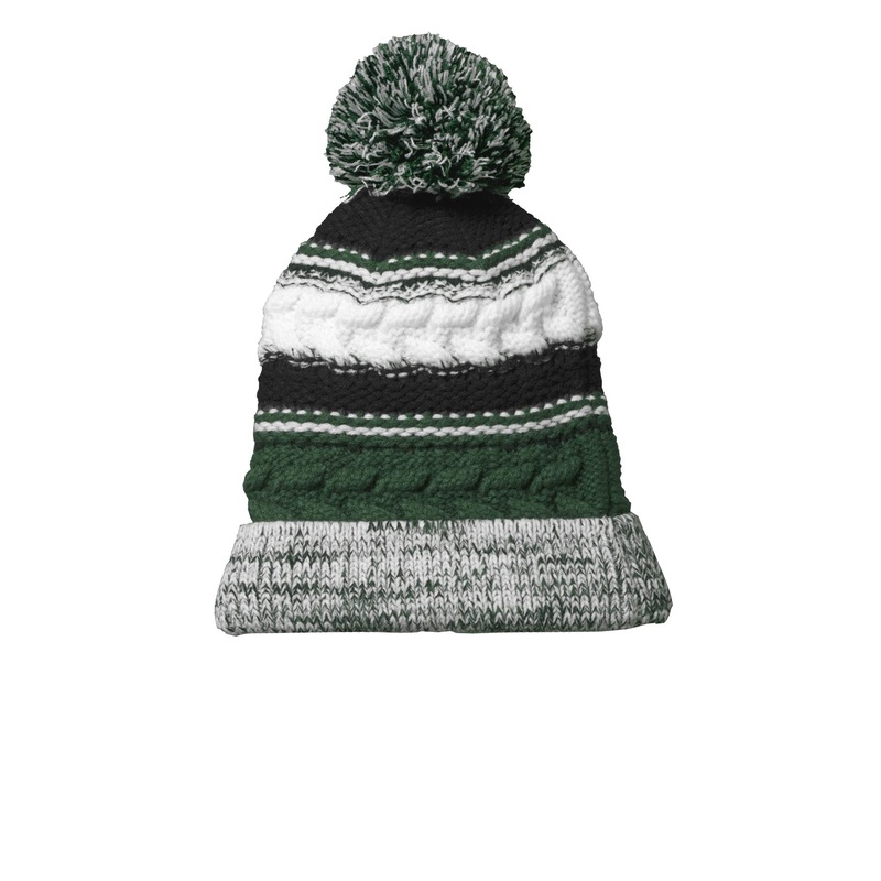 Sport-Tek Pom Pom Team Beanie. STC21