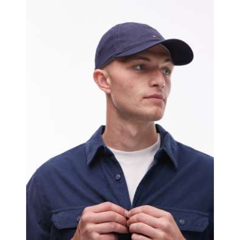 Tommy Hilfiger Flag Cap in Navy