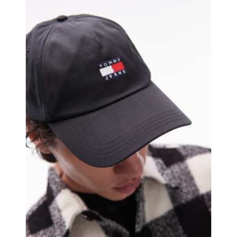 Tommy Jeans core cap in black