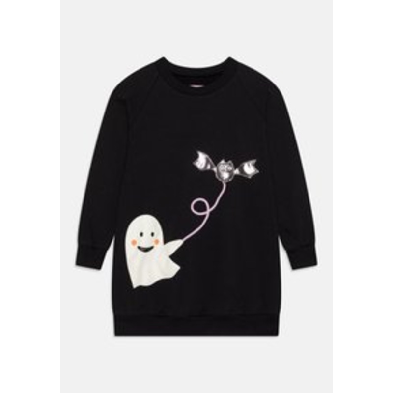 WAUW CAPOW HAPPY GHOST DRESS – Freizeitkleid – black/schwarz
