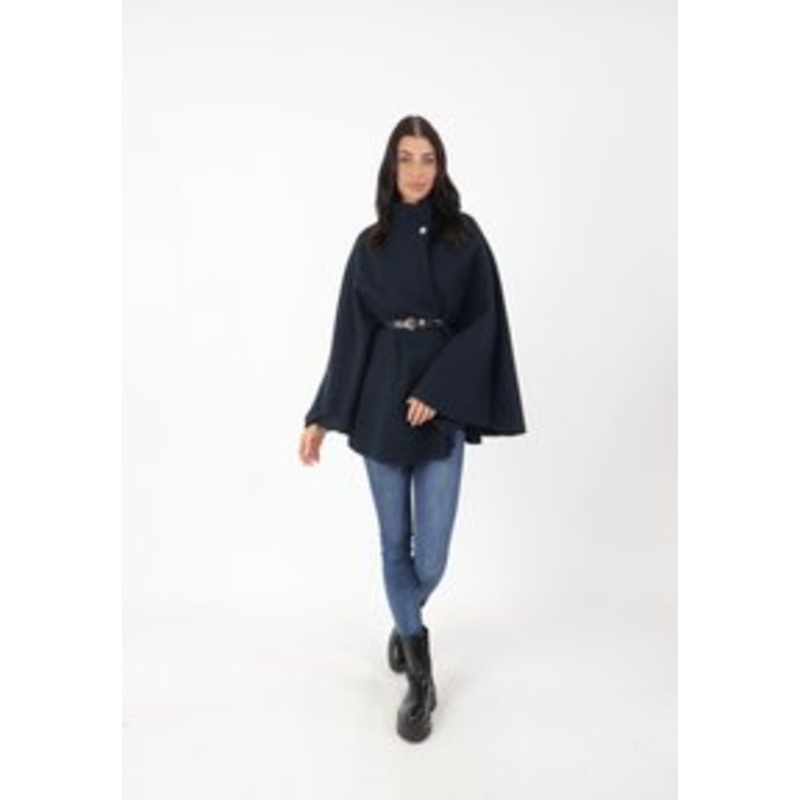 Elara BOLERO – Cape – navy/dunkelblau