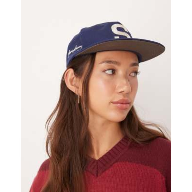 House of Sunny varsity cap in navy