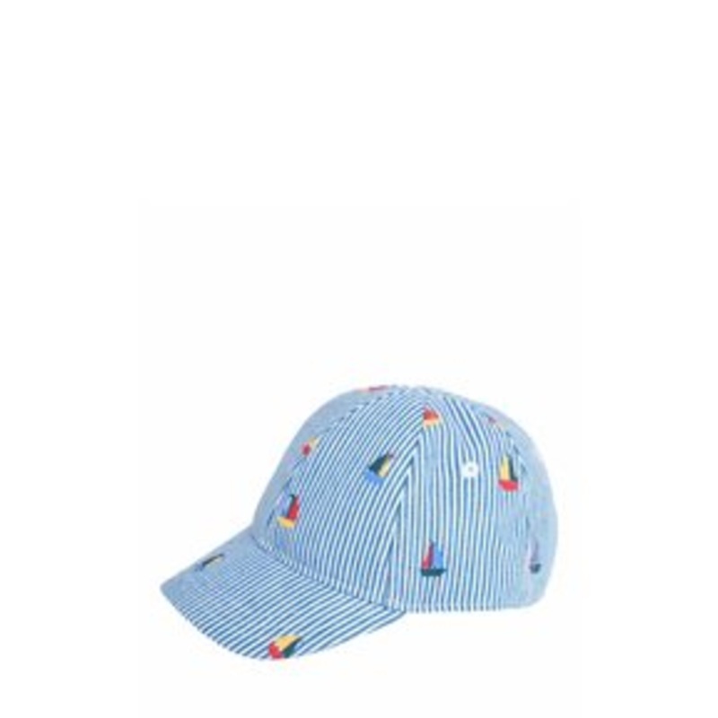 JoJo Maman Bb EMBROIDERED – Cap – blue/blau