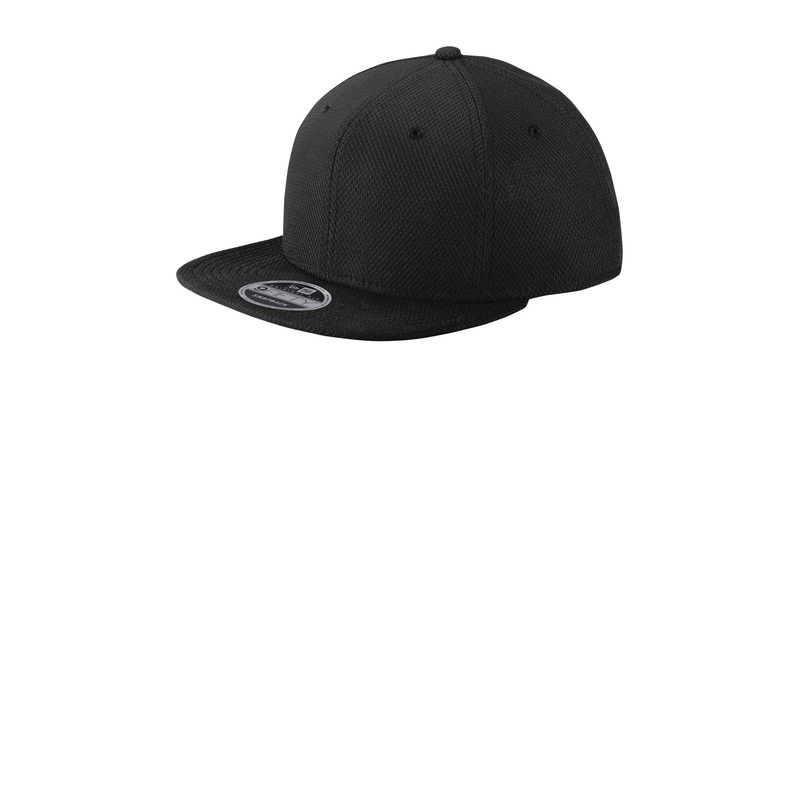 New Era Original Fit Diamond Era Flat Bill Snapback Cap. NE404