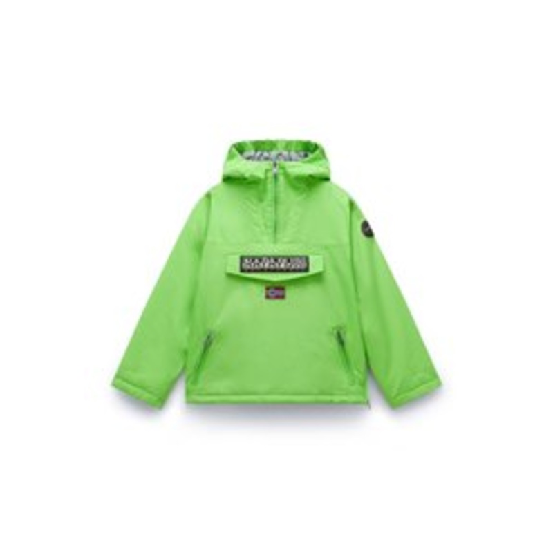 Napapijri RAINFOREST UNISEX – bergangsjacke – green macaw/hellgrn