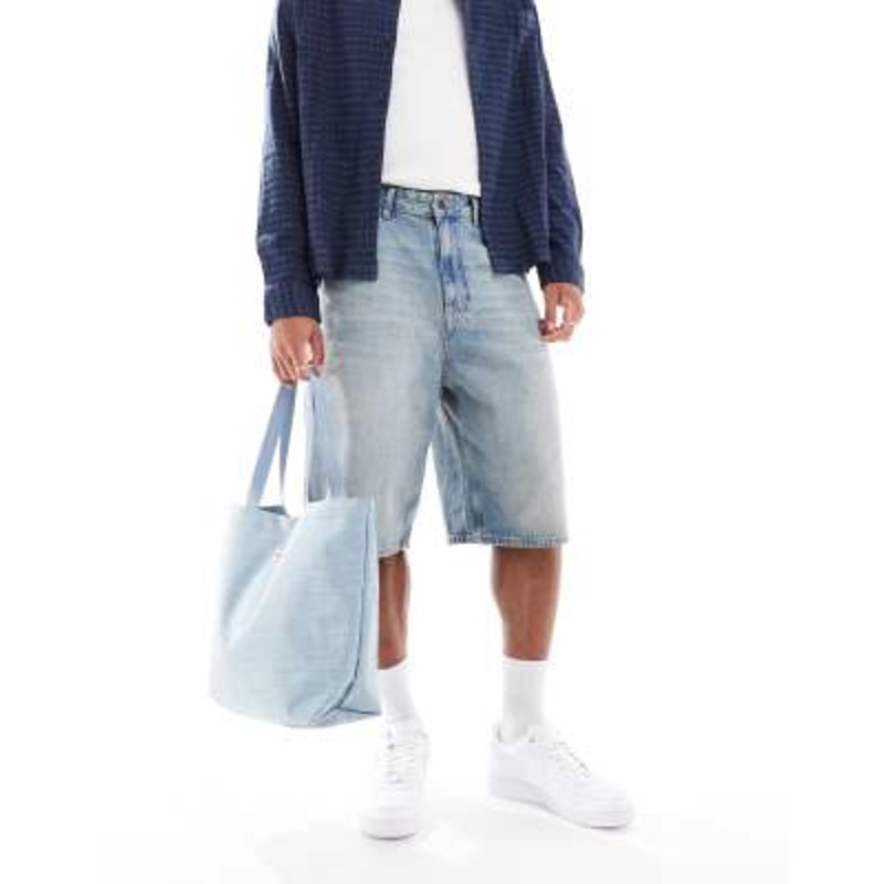 Herschel Supply Co classic tote bag in pale blue