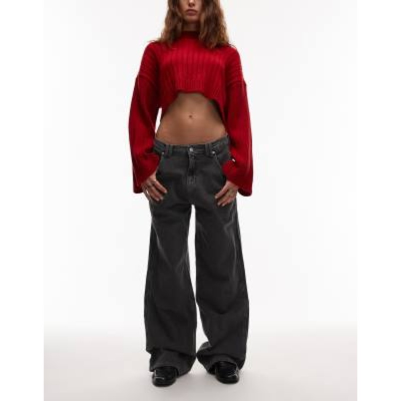 Tommy Jeans Daisy low baggy jeans in black wash