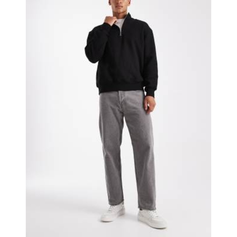 Jack & Jones Eddie baggy jeans in gray