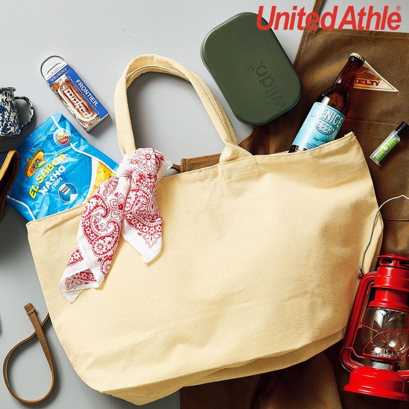 United Athle Heavy Canvas Zip Tote Bag