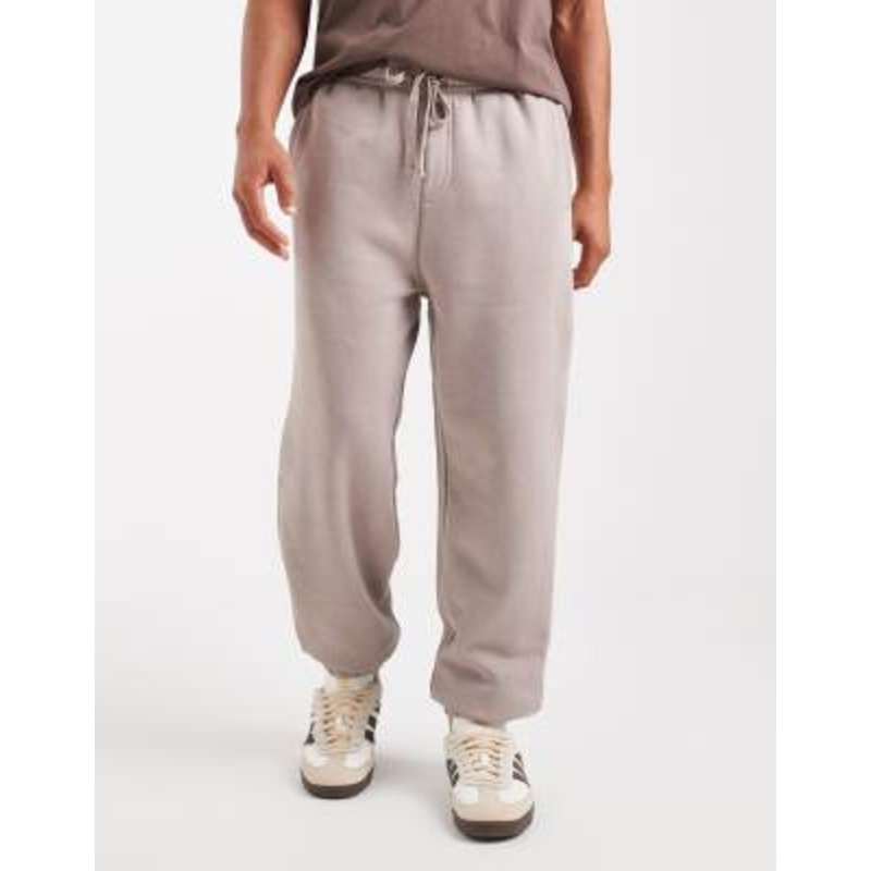 Cotton On baggy cuffed track sweatpants in dusk