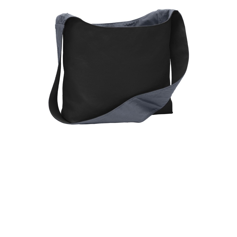 Port Authority Cotton Canvas Sling Bag. BG405