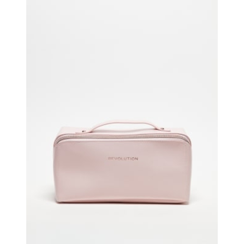 Revolution Glam Fold Out Cosmetic Bag in Pink