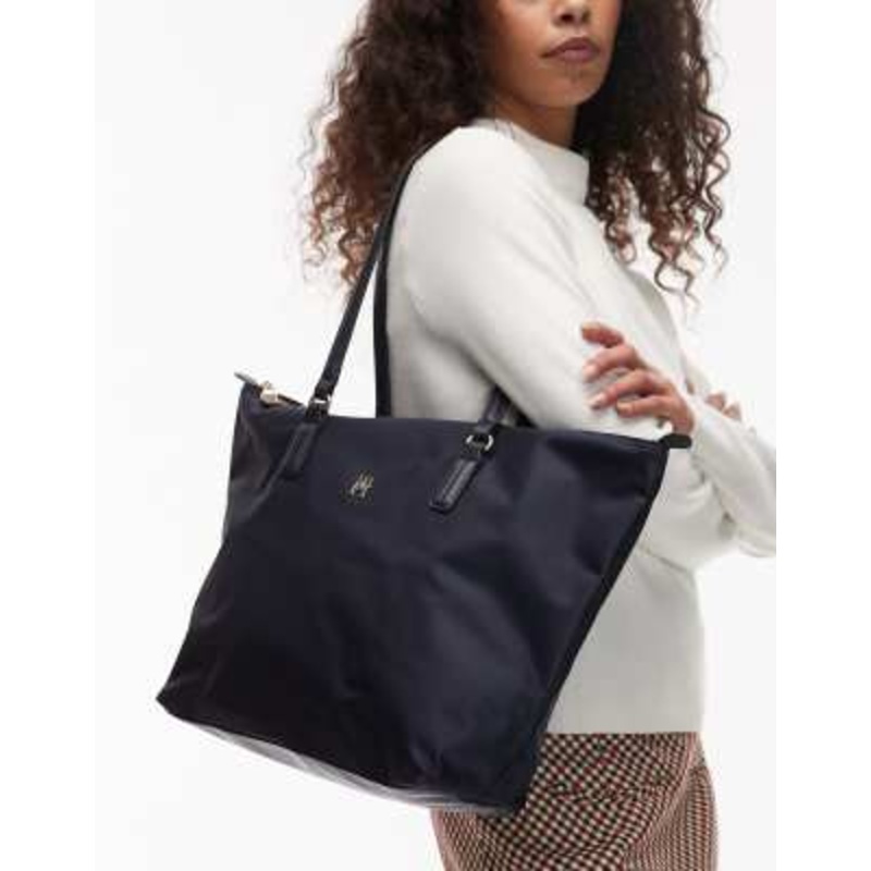 Tommy Hilfiger poppy tote bag in blue
