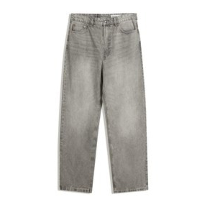 Bershka BAGGY – Loose Jeans – grey/grau