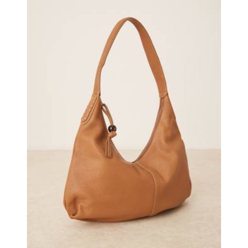 Becksondergaard gema leather shoulder bag in tan