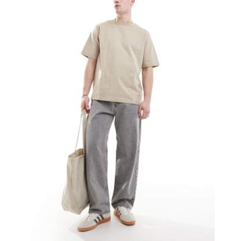 Jack & Jones Alex baggy jeans gray wash