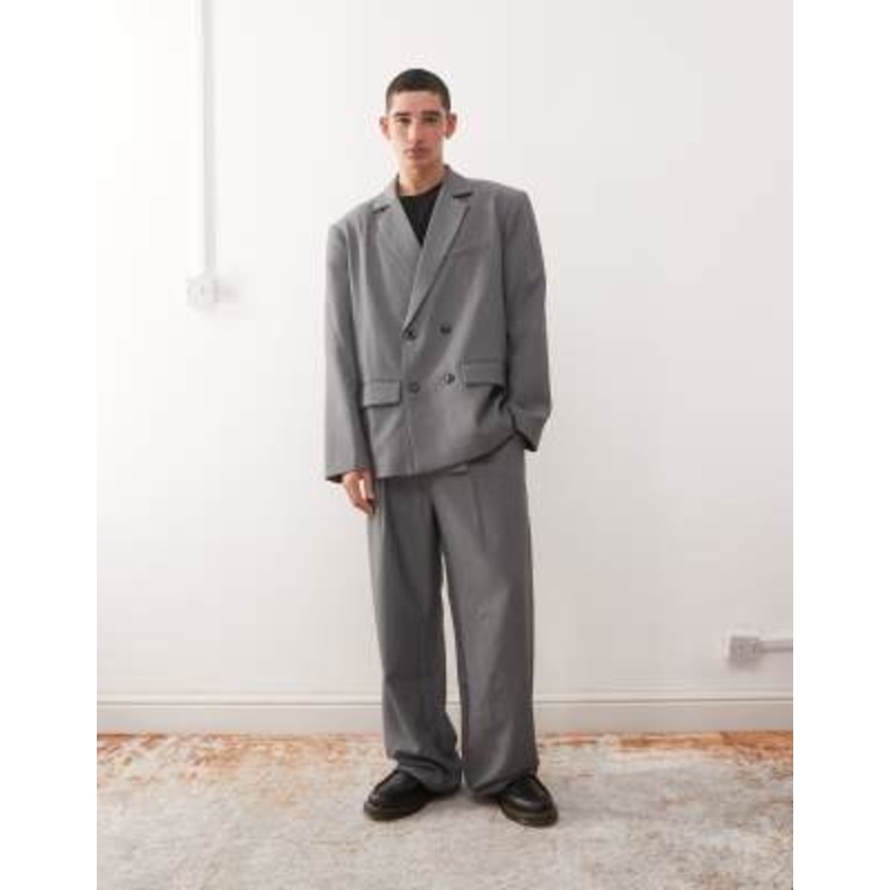 Reclaimed Vintage baggy set in gray