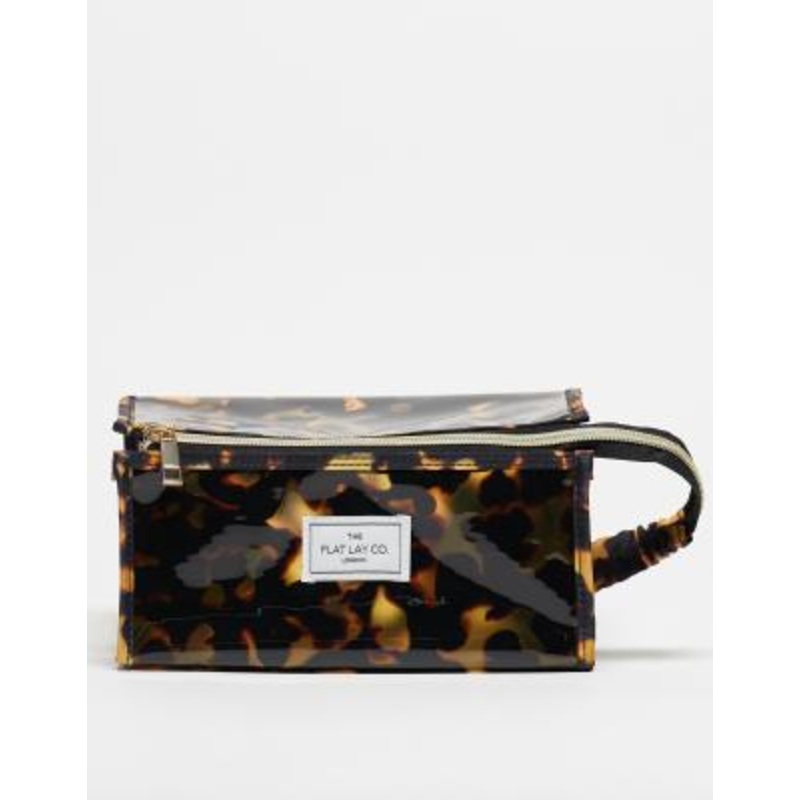 The Flat Lay Co. x  EXCLUSIVE Jelly Box Bag in Tortoise Shell